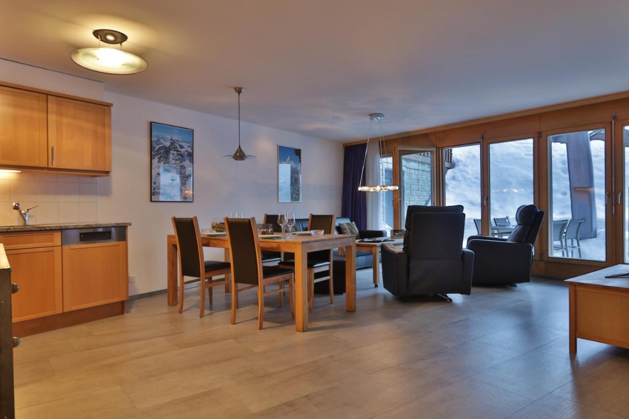 Ferienwohnung Steinmattstrasse Zermatt Bagian luar foto